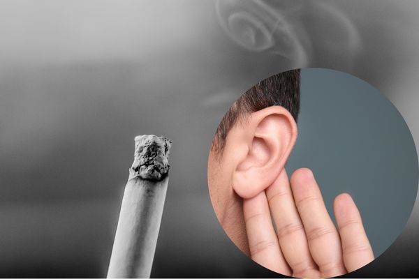 Hút thuốc lá làm suy giảm thính lực
